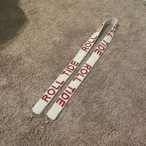 Beaded Roll Tide Purse Strap